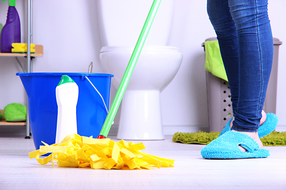 My Bathroom Cleaning Bucket